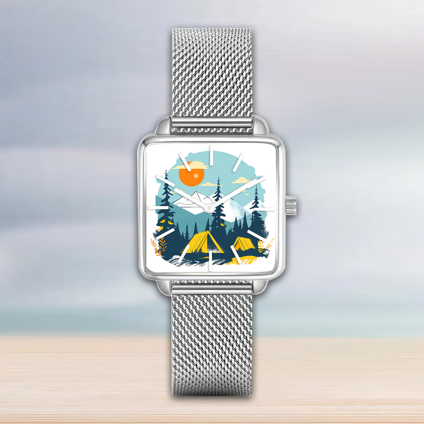 Summer Camp Mountain Landscape Watch