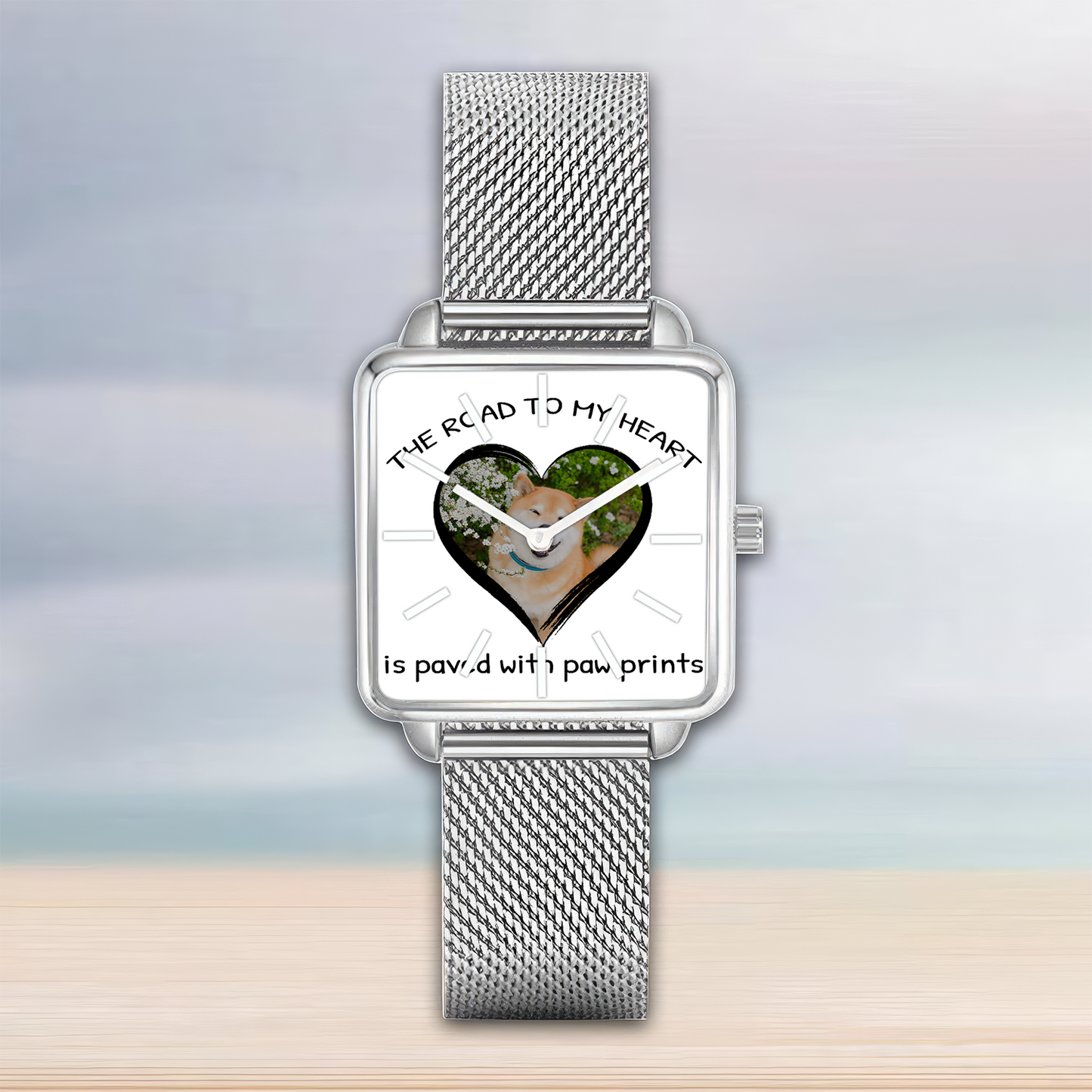 Gift For Dog Lover Hand , Dog Lover, Personalized Design Watch