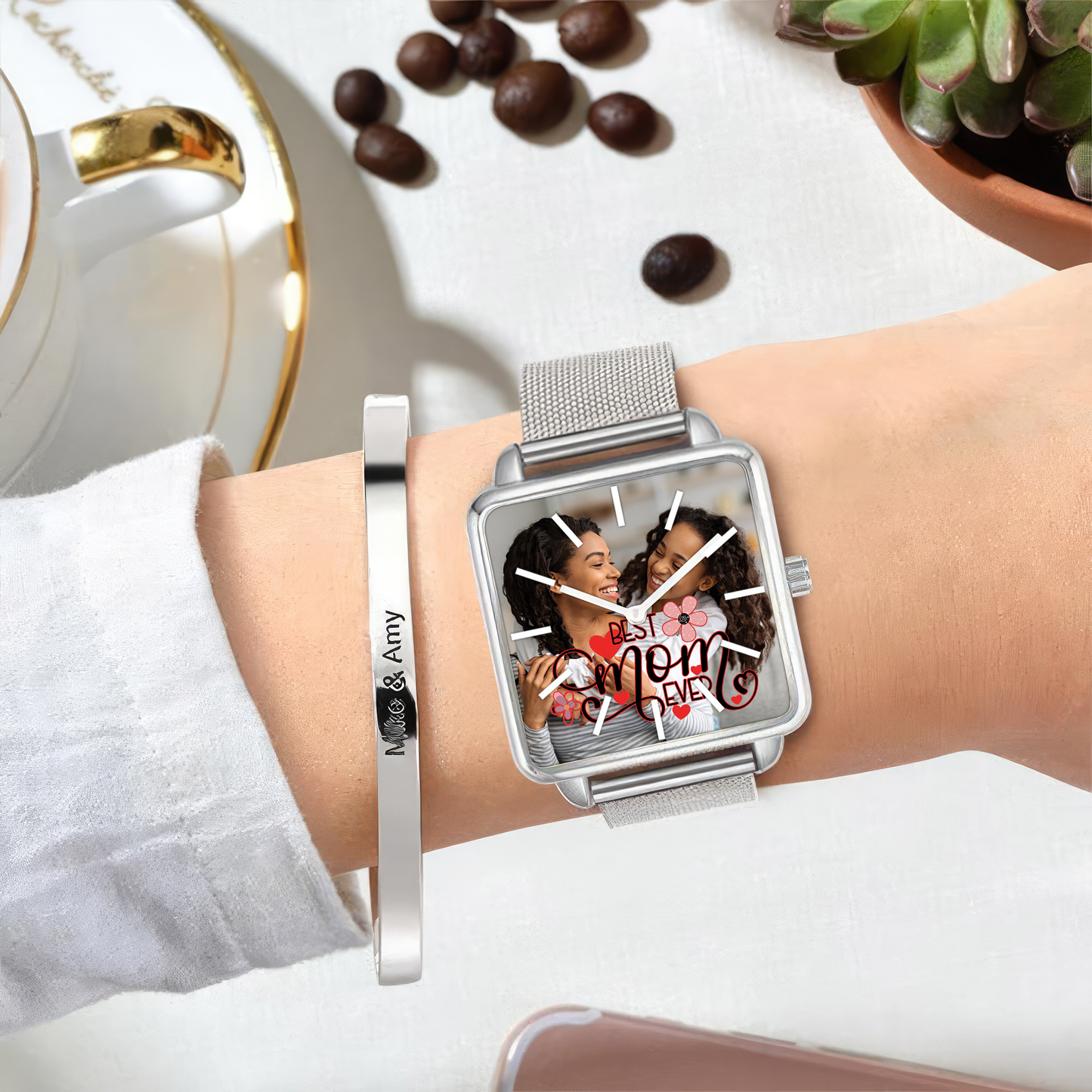 To My Mom Hand Gift for Mom, Grandma Watch