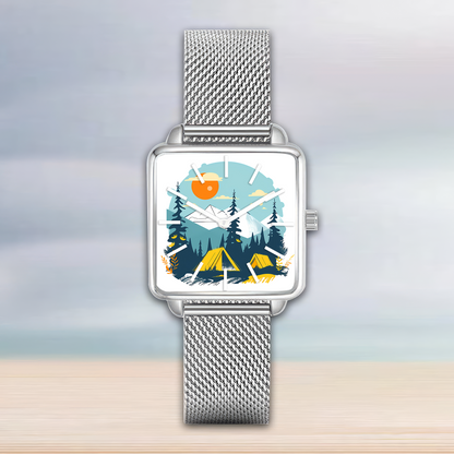 Summer Camp Mountain Landscape Watch
