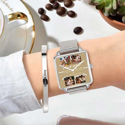 Gift for Mom from Family Personalized Watch V1