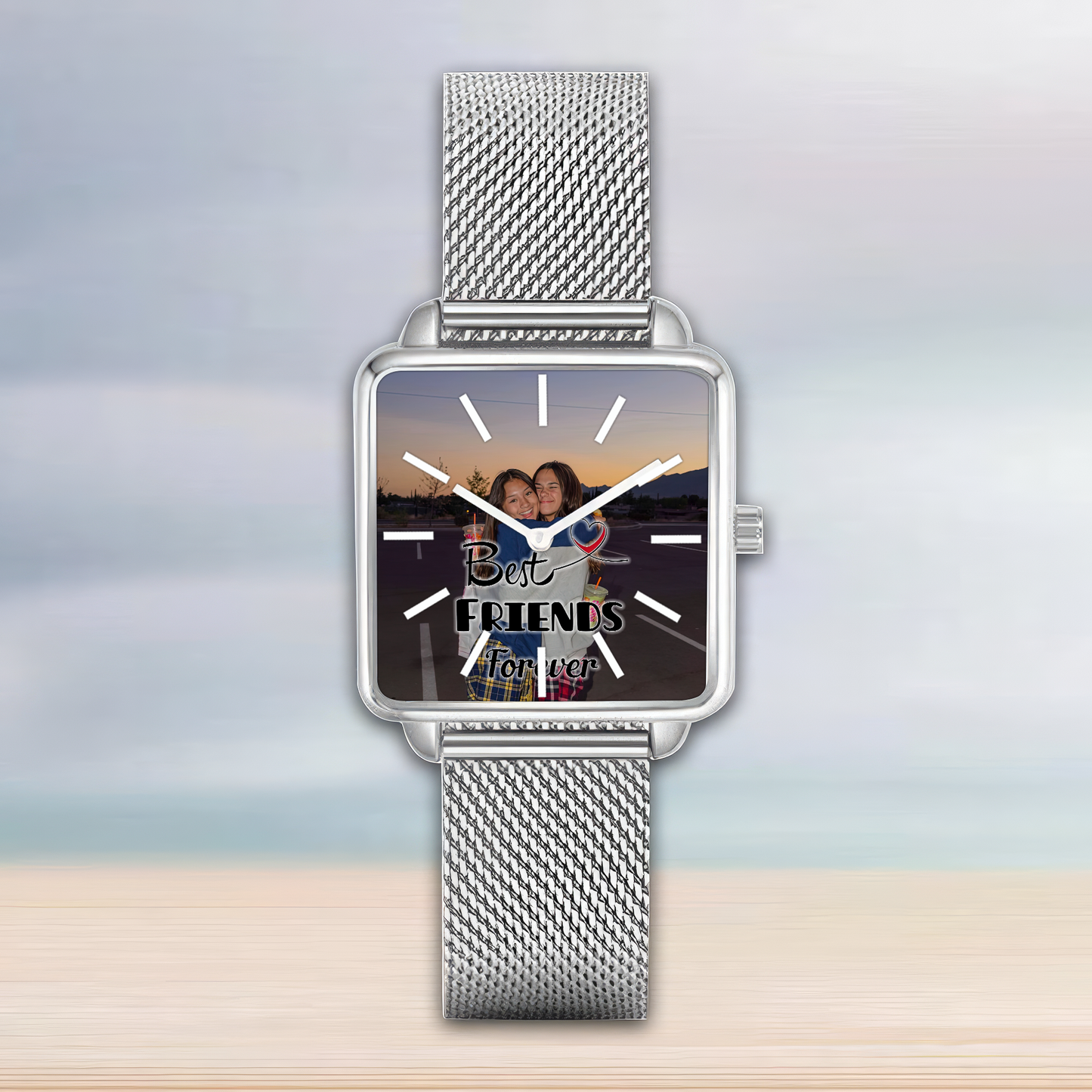 Friendly Hand , Personalized Image Watch