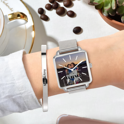 Friendly Hand , Personalized Image Watch