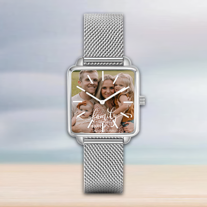 Family Home Sweet Home hand , Personalized Design ver2 Watch