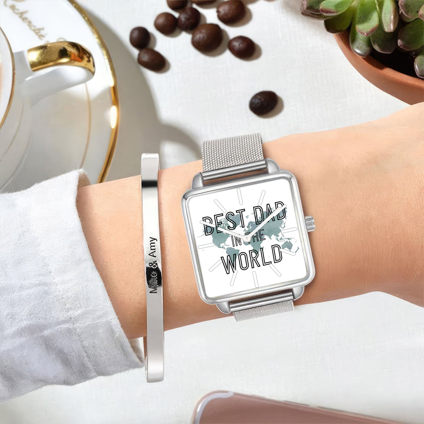 Father_s Day Hand Gift for Husband, for Grandpa, for Stepdad Watch