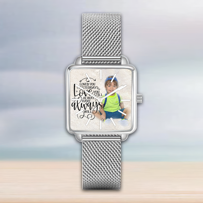 Parents Love Child Hand for Family Watch