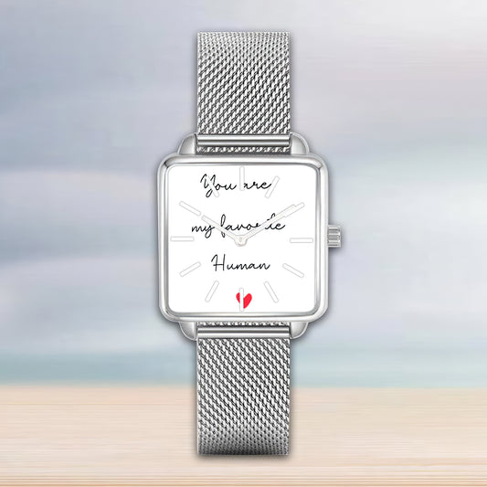 Square Hand Wife Husband TTV 2504 Watch