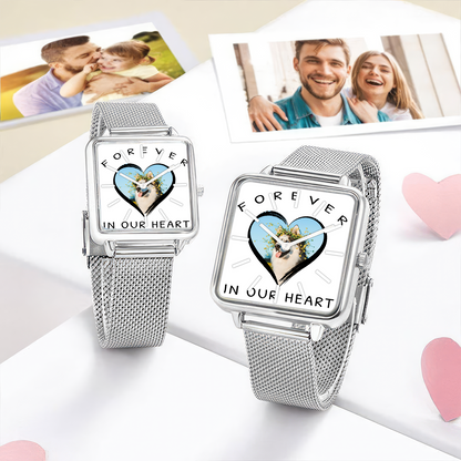 Gift For Dog Lover Hand , Dog Lover, Personalized Design  Watch