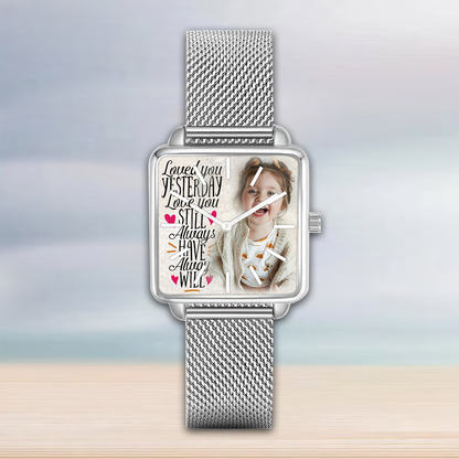 Parents Love Child Hand for Family Watch