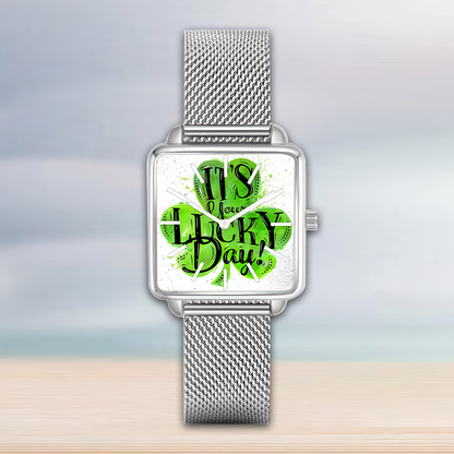 Happy St Patricks Day Hand Wash Watch