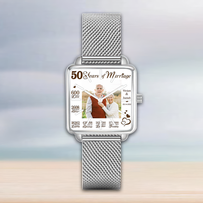 Grandparents 50th Anniversary Hand Gifts For Family, Dad Mom Grandma1.png Watch