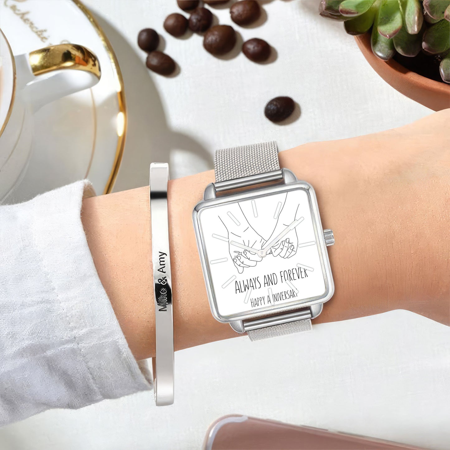 Valentine_s Day Gift For Couple Hand  Watch