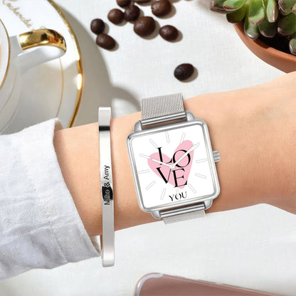 Valentine's Day Gift For Couple Hand  Watch